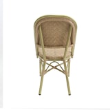 thumbnail of Chaise de bistrot en rotin Bambou-Naturel 57x47x90cm (Lot de 2) - Feros