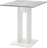 thumbnail of Helloshop26 - Quadratischer Esstisch für Küche/Wohnzimmer 65 cm grau/weiß 03_0006122