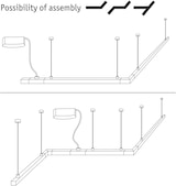 thumbnail of Paulmann URail Einspeisung Kabel   2m max. 1000W Chrom matt 95416
