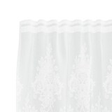 thumbnail of vidaXL Spitzenvorhang mit Vorhängen Weiß 400 x 300 cm Polyester