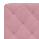 thumbnail of vidaXL Bettgestell ohne Matratze Rosa 90x190 cm Samt