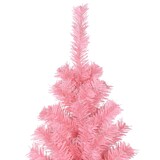 thumbnail of Künstlicher Weihnachtsbaum mit Ständer Rosa 210 cm PVC