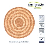 thumbnail of San Ignacio KINVARA - Sottopentola in sparto 35x35 cm bicolore