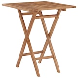 thumbnail of Mesa plegable de jardín madera maciza de teca 60x60x75 cm