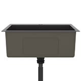 thumbnail of vidaXL Gootsteen handgemaakt roestvrij staal zwart