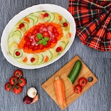 thumbnail of TRIANON Auflaufform oval 37x28,5 cm weiß aus Glas - 812299