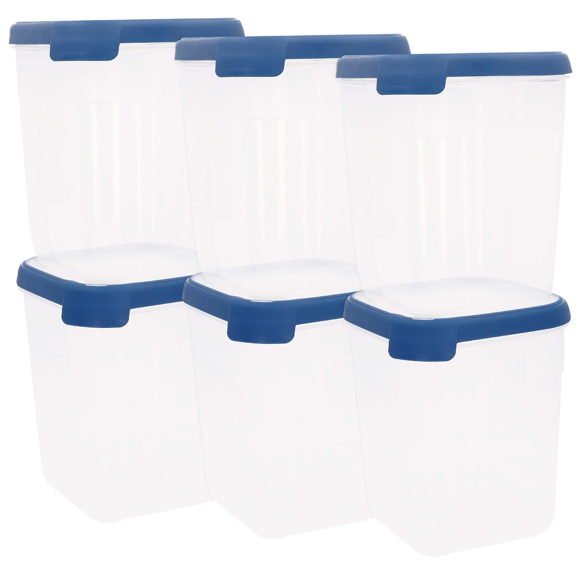 Curver Pack 6 recipientes herméticos (2,6L)