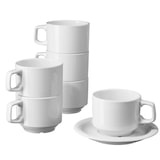 thumbnail of METRO PROFESSIONAL Taza de café Caterer, porcelana​​, 250 ml, 6 unidades
