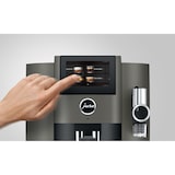 thumbnail of JURA - S8 Dark Inox - Cafetera automática con espuma dulce, P.A.G.2, pantalla táctil de 4,3" y 27 especialidades