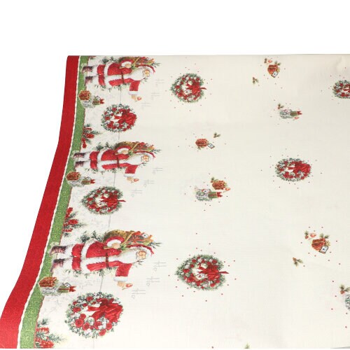12 Rollen Tischdecke, Papier 3 m x 1,2 m `HoHoHo`