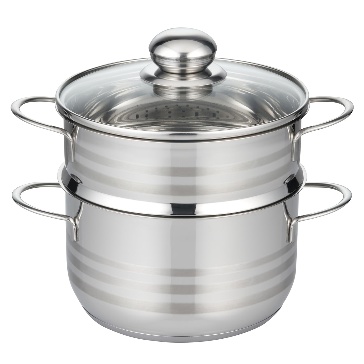 ELO Basic Dämpfer Brillant 18 cm, Edelstahl, induktionsgeeignet