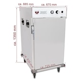 thumbnail of Beeketal Gastro Warmhalteschrank Wärmeschrank Gärschrank BWHS-5