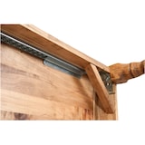 thumbnail of Biscottini Restauranttisch – Esstisch mit natürlichem Finish – Massivholztisch – 120x120 cm Buchöffnung – Ausziehbarer Küchentisch, Made in Italy