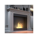 thumbnail of SIMPLE INPORTAL 1 – Freistehender Boden-Biokamin, weißer Bioethanol-Kamin