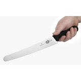 thumbnail of Victorinox Konditormesser Fibrox 26cm, mit extra scharfem Wellenschliff, rutschfest