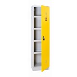 thumbnail of Lüllmann® Umweltschrank, 1 Tür, 4 Wannenböden, 1950 x 500 x 422 mm, lichtgrau