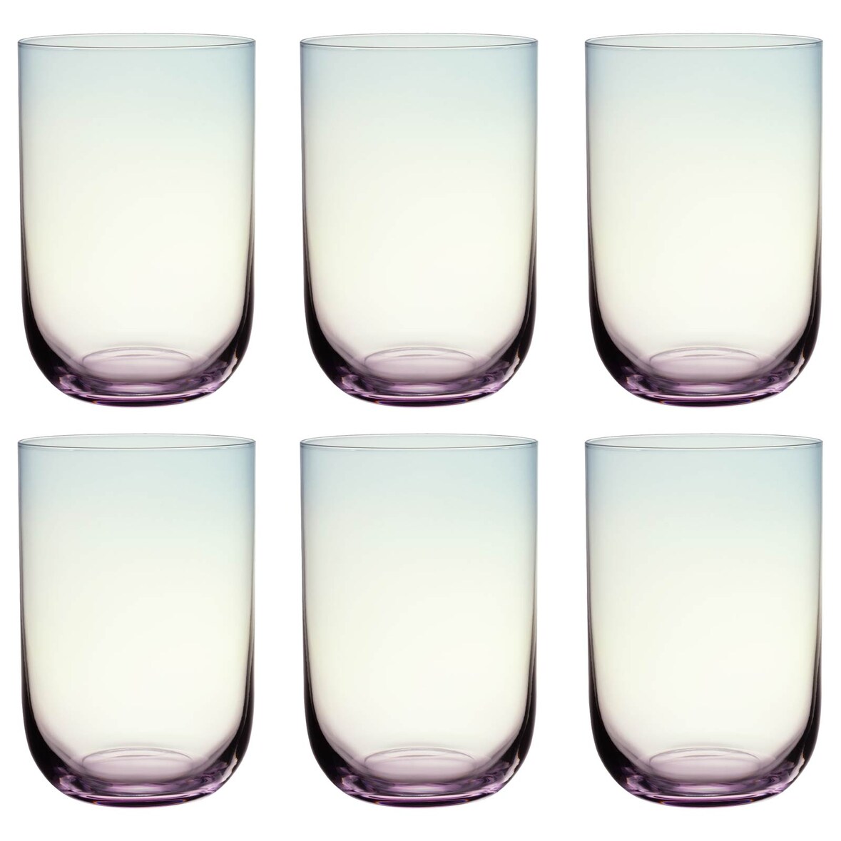 like. by Villeroy & Boch Like Glass Longdrinkbecher 385 ml 6er Set Pearl - DS