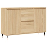 thumbnail of Helloshop26 - Buffet Sideboard Kommode Kleiderschrank Aufbewahrungsmöbel Organizer Küche Wohnzimmer Sonoma-Eiche 104 x 35 x 70 cm 02_0031486