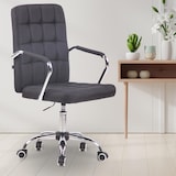 thumbnail of Cadeira de escritório Terni preto/tecido