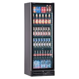 thumbnail of Frigo vetrina bibite con agitatore. Porta vetro a sfioro e luci led. Temperatura 0°C/+10°C. Modello ICOOL40BLACK