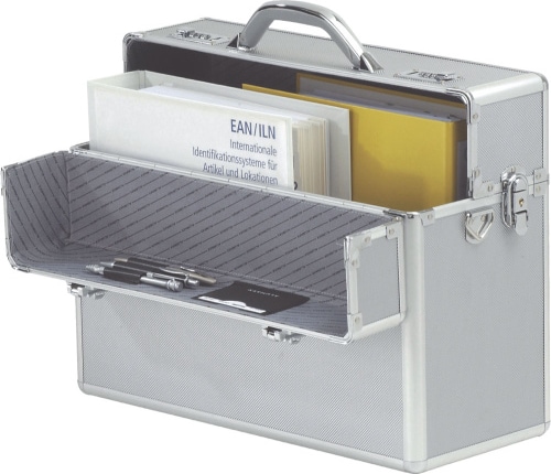 ALUMAXX Pilotenkoffer ALPHA Aluminium silber 45100