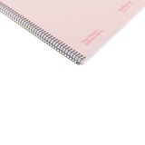 thumbnail of Cuaderno A4+ tapa extradura 80H 80G rayado microperforado 1 banda color Navigator Rosa