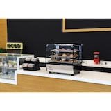 thumbnail of METRO Professional Vitrine chauffante GHV1120R, inox/verre, 67.8 x 56.8 x 68.6 cm, 120 L, temp. : 30 à +90°C, 1100 W, 3 étagères, argenté