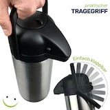 thumbnail of Edelstahl Airport Pumpkanne Thermoskanne Fassungsvermögen 3 Liter