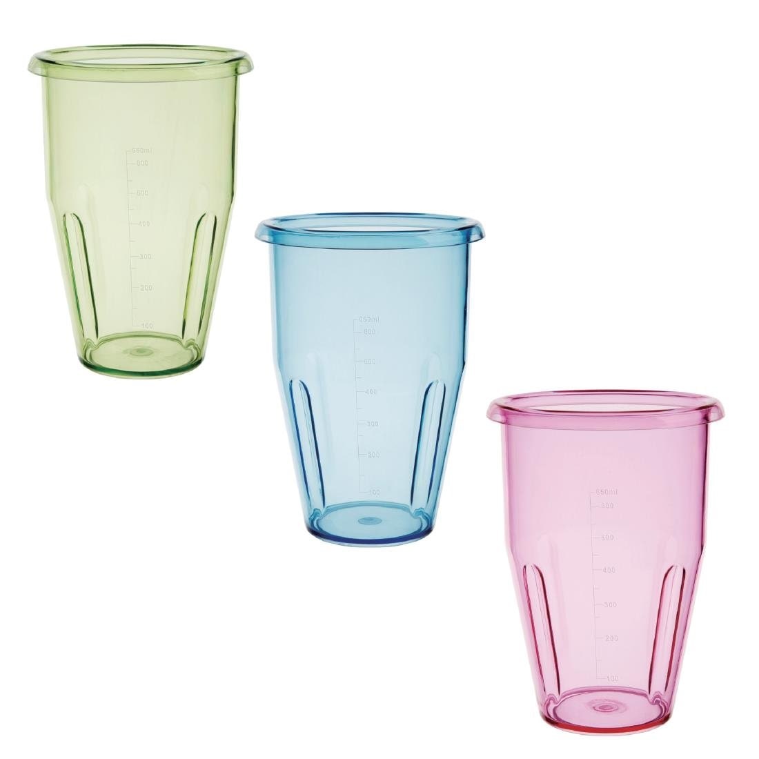 Buffalo set van 3 milkshakebekers 0,9L