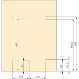 thumbnail of Emuca Contenitore per la raccolta differenziata da montare sul fondo e da estrarre manualmente in cucina  2x35lt, Grigio antracite Tecnoplastica
