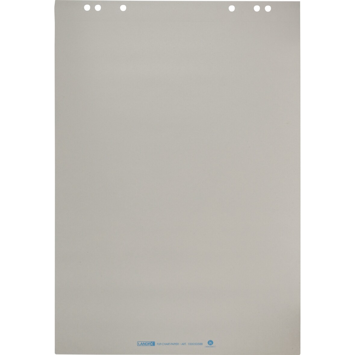 Landre Flipchartblock 100050588 68x99cm 20Bl gel. bl. 5 St./Pack.