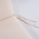 thumbnail of Almofada bege padrão para cadeira reclinável de jardim. Removível, tamanho: 92x42x4 cm