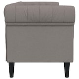 thumbnail of vidaXL Chesterfield-Sofa 3-Sitzer Taupe Stoff