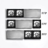 thumbnail of Cocina a gas 2 fuegos con plancha 80 rectificada Maiser