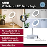 thumbnail of Paulmann Miroir cosmétique LED MasuaIP44White Switch 55lm 230V 4WChrome 71150