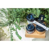 thumbnail of 100x Domdeckel TUBE schwarz für Pappbecher COFFEE TO GO mit 90mm Ø