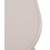 thumbnail of Couchtisch VORIN - Kunststoff Hellgrau 80x45x45 cm | Sofatisch Oval Beistelltisch Wohnzimmertisch Klein