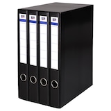 thumbnail of Modulo 4 Carpetas 2 anillas 25 mm Negro SIGMA