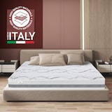 thumbnail of The White Stone matras 120x190 Memory Foam, antibacterieel, mijtwerend, anti-allergisch | Hoogte 27 cm | Made in Italy