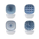 thumbnail of Hanami Blu Coppetta Fonda Cm 10,5x10,5 Set 8 Pezzi Decori Assortiti M1934