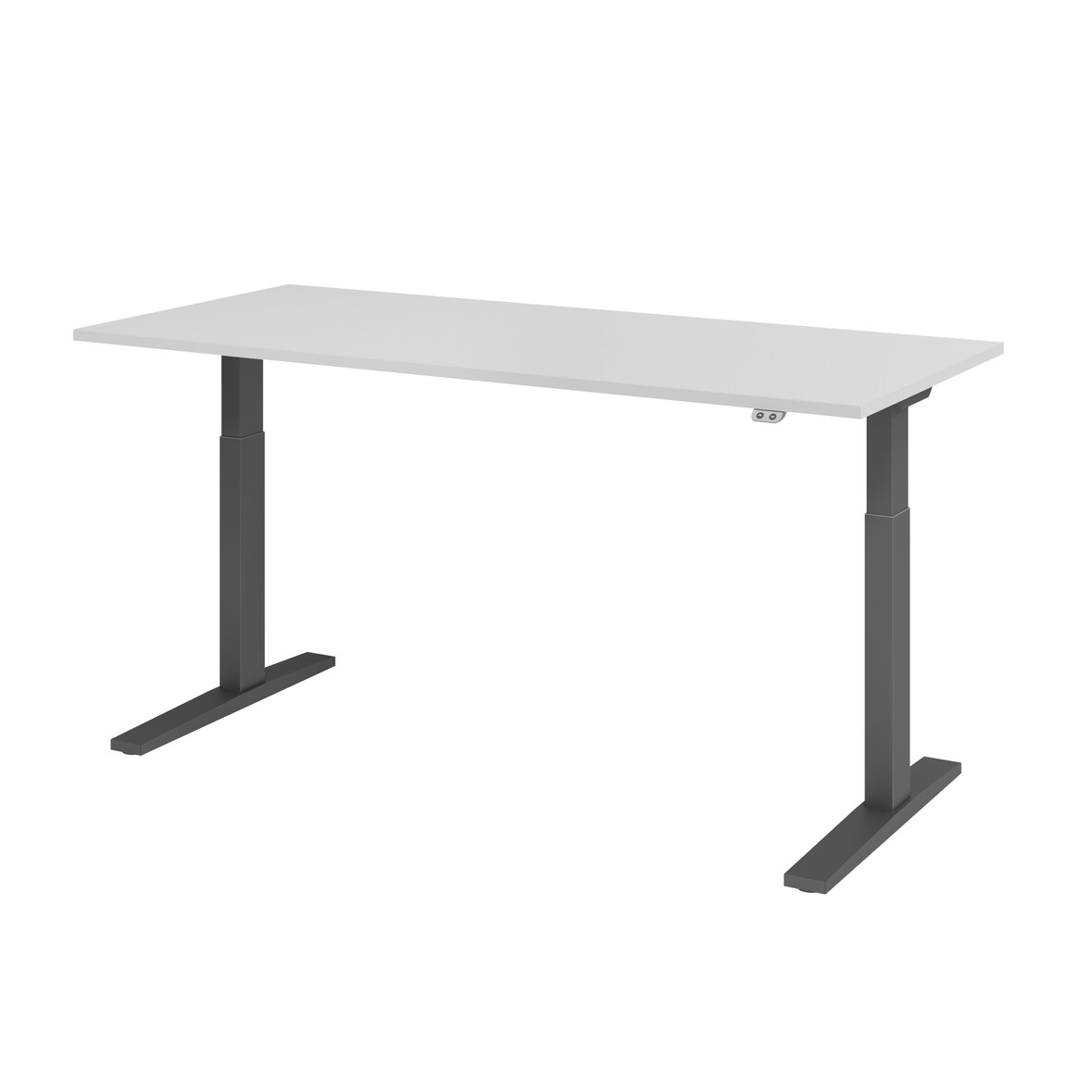 Hammerbacher-Sitz-Steh-Schreibtisch el. 180x80cm Grau/Grap-VXMKA19/5/G