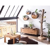 thumbnail of Möbilia salontafel 60 x 60 cm | acaciahout | B 60 x D 60 x H 40 cm | naturel | 23020001 | serie COUCHTISCH