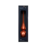 thumbnail of Christbaumspitze Glas 26cm - Warmorange matt
