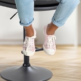 thumbnail of Set van 2 barkrukken Damar kunstleer zwart/zwart