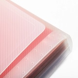 thumbnail of LIDERPAPEL - Carpeta Clasificadora Fuelle Polipropileno DIN A5. Spectrafile