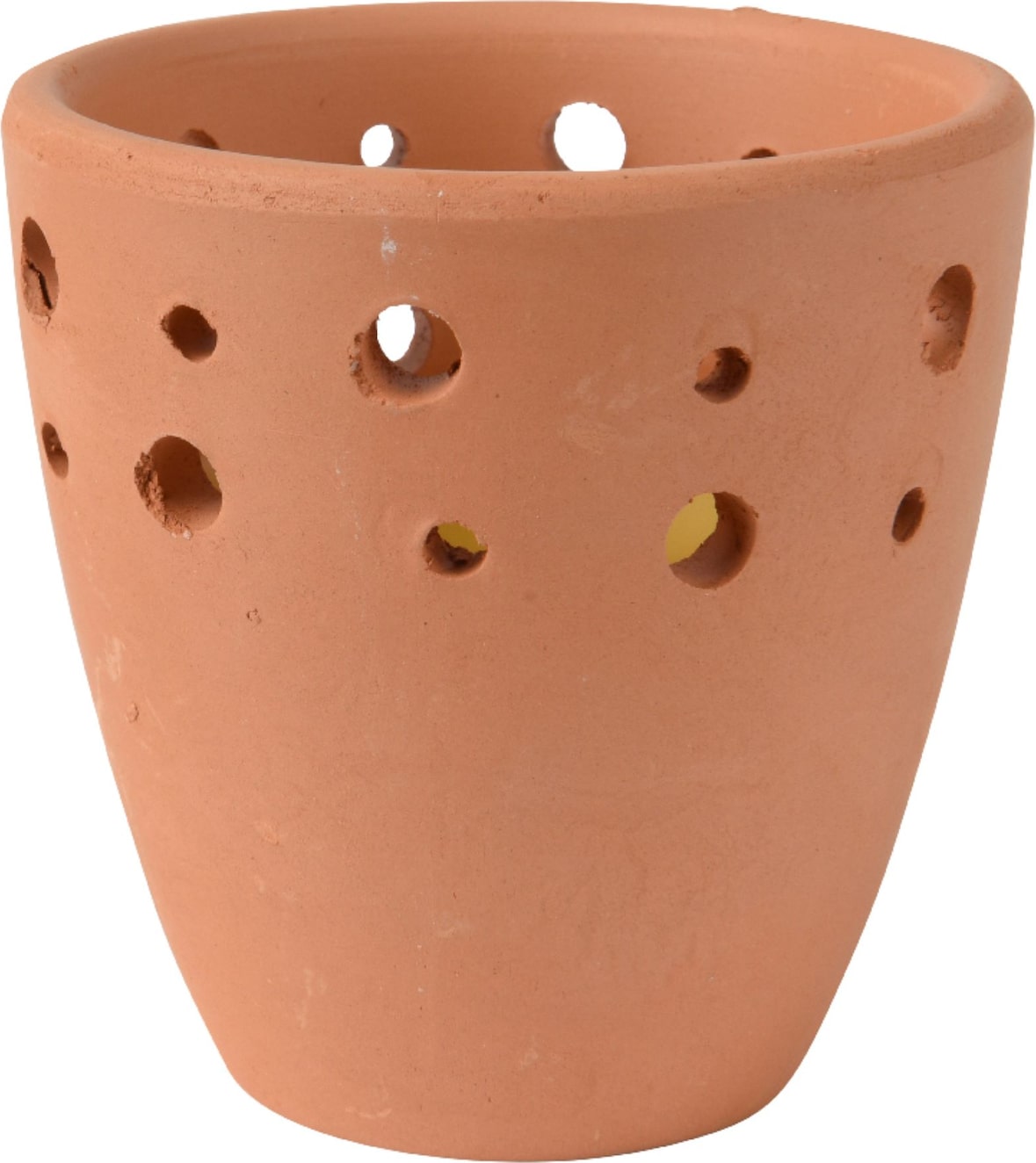 Citronella Kerze 6,5cm Terrakotta Topf Outdoor Duftkerzen Garten Balkon Draußen gegen Mücken Insekten Mückenkerzen Mückenschutz