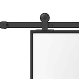 thumbnail of vidaXL Schiebetür mit Beschlag 76x205 cm Hartglas & Aluminium