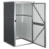 thumbnail of Abri à outils de jardin anthracite 88x89x161 cm acier galvanisé Modèle AbriNaturel 10