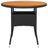 thumbnail of Helloshop26 - Juego de comedor de jardín de 5 piezas de mimbre de resina negra 02_0014595