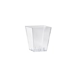 thumbnail of 228x DUNI Square, groß 15 cl Transparent ungeteilt